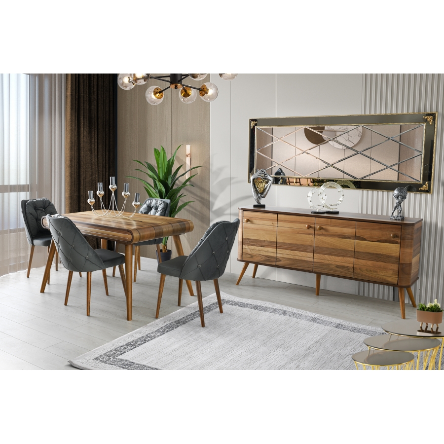 VAKAR MASA - 357 NEŞE SANDALYE - 613 BERGAMA KONSOL - 846 İMGE AYNA - 142 MUMLUK  (2)